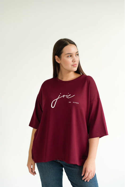 Футболка из плотного трикотажа